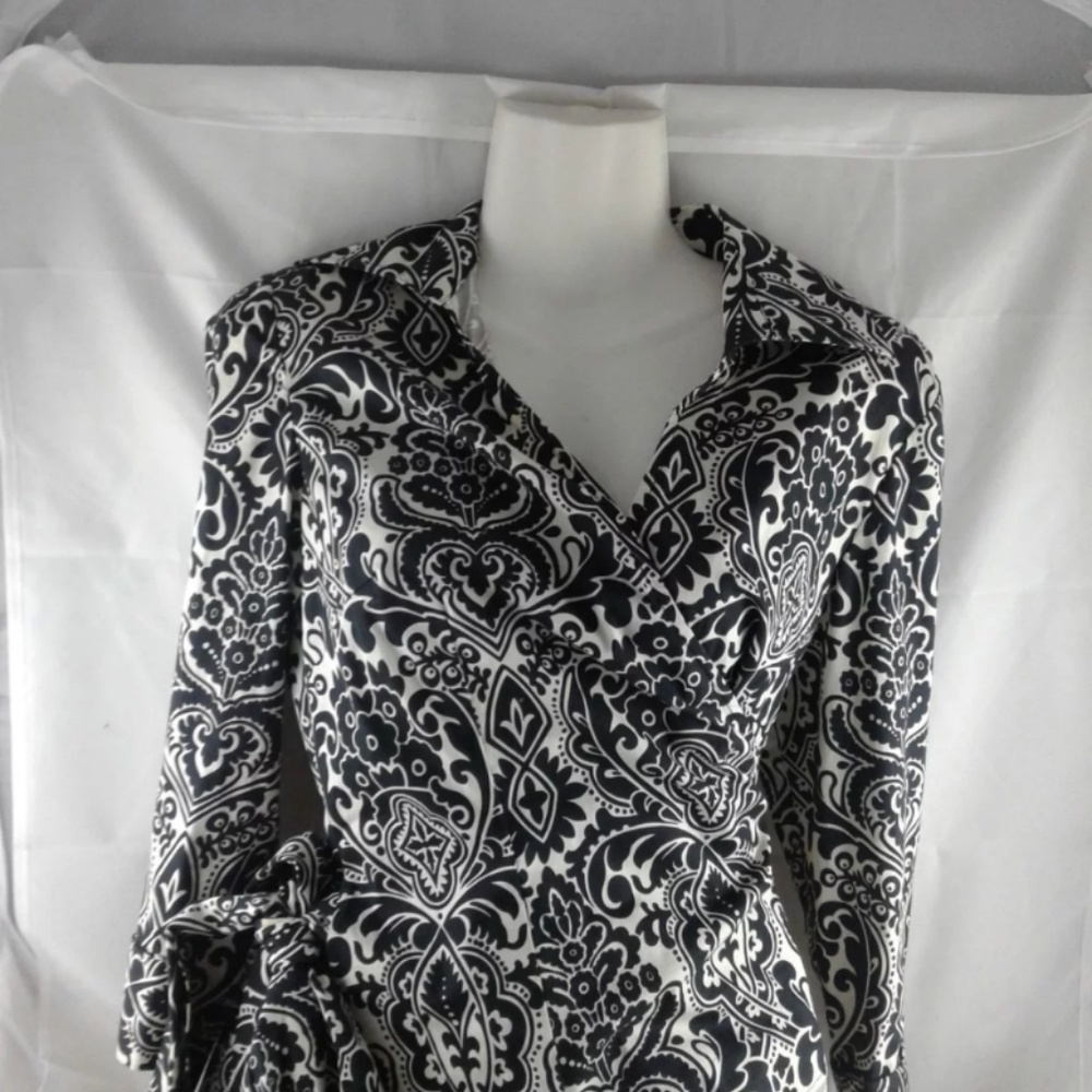 Ann Taylor Wrap blouse